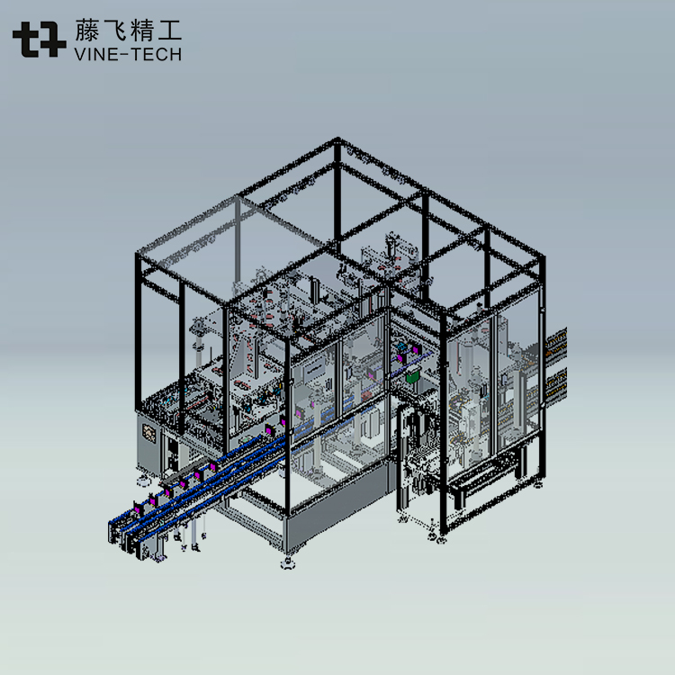 Iron core alignment round machine